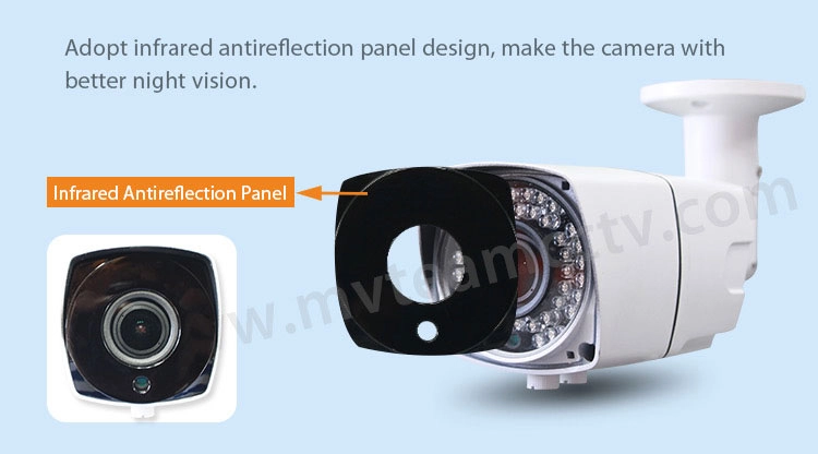 Custom-made H.265  4MP 3MP Bullet POE IP Camera with Vari-focal Lens(MVT-M1892)