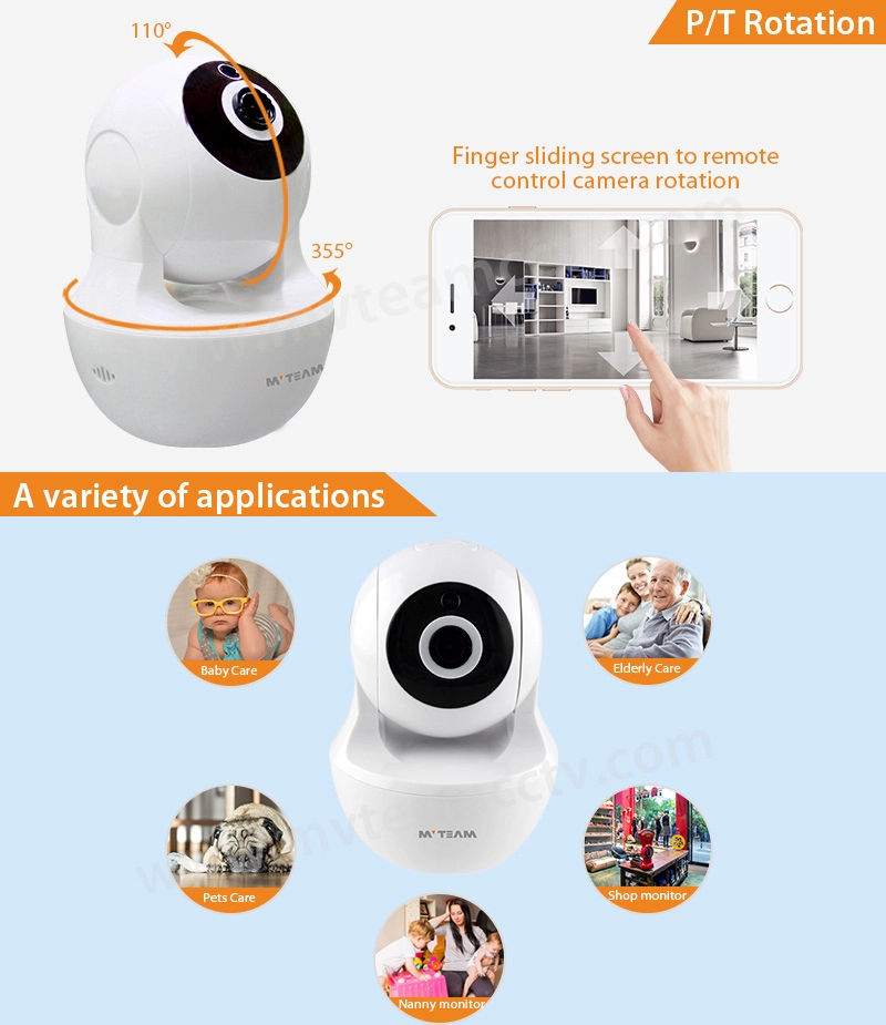 1080P Baby Monitor Camera Two-way Audio 2MP Wifi IP Security Camera for Baby Pets Elderly Nanny Shop Monitoring
