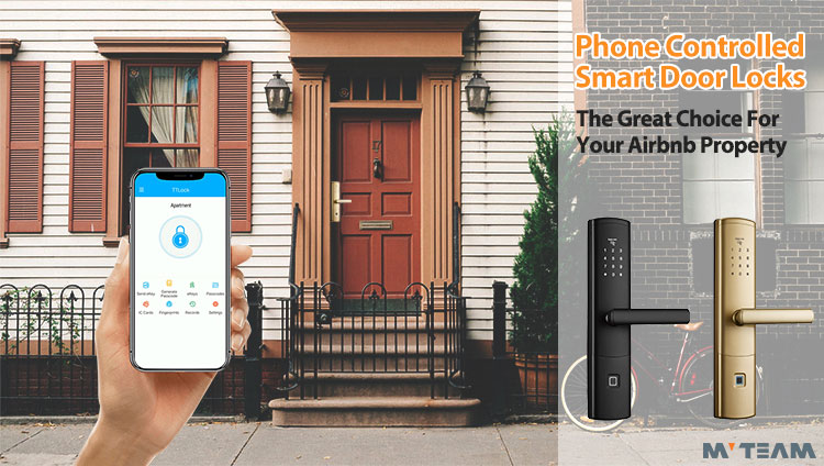 Phone Controlled Smart Door Locks The Great Choice For Your Airbnb Property