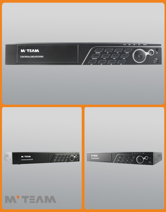 16路1080N AHD TVI CVI CVBS IP 5合1混合型CCTV高清DVR（6516H80H）
