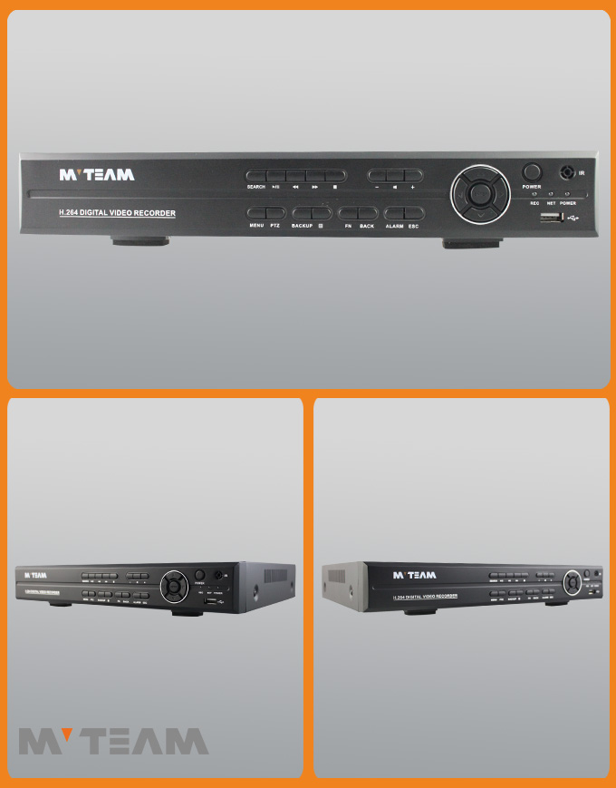 4路1080N高清混合DVR的安全记录器安全摄像机（6404H80H）