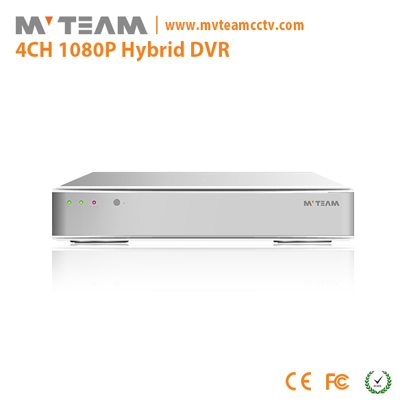 4CH 1080P y AHD híbrido del registrador DVR de alta definición NVR (6704H80P)