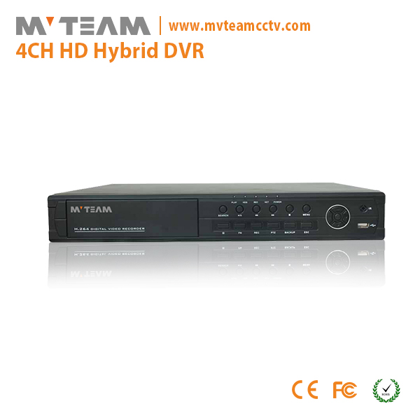 4路P2P 1080H AHD，NVR，混合模拟DVR安全（AH6404H80H）