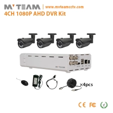 Chiny 4CH Wodoodporny Najlepszy system zabezpieczeń kamery internetowej serii 1080P (MVT-KAH04H) producent