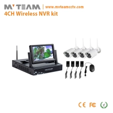 Çin Ile 4CH Kablosuz Kamera Seti Dahili 7 "inç LCD ekran (MVT-K04) üretici firma
