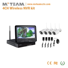 Çin Ile 4CH Kablosuz NVR Seti Dahili 10 "inçlik HD LCD ekran (MVT-K04T) üretici firma