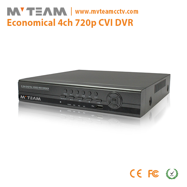 4路7​​20P CVI数字硬盘录像机具有报警功能MVT CV6204