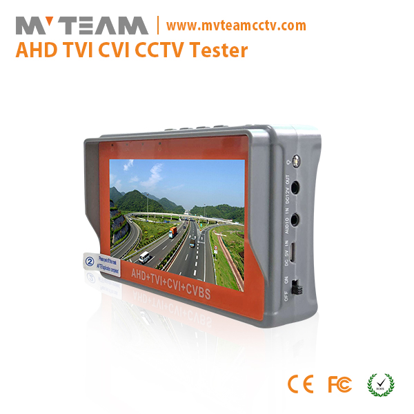 5MP 4MP AHD TVI CVI CVBS 4合1闭路电视摄像机测试仪AHT50