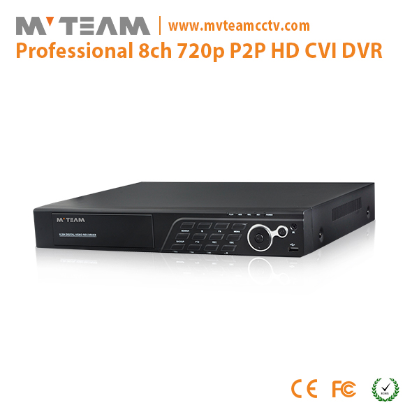 8ch 720P Alarm CVI DVR With 2pcs HDD (MVT-CV6508)