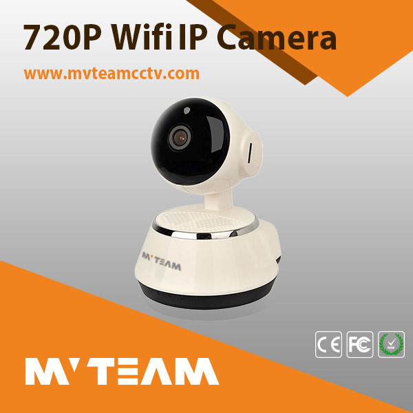 最佳小型网络视频监控安全CCTV高清平移无线网络摄像机（H100-Q6）