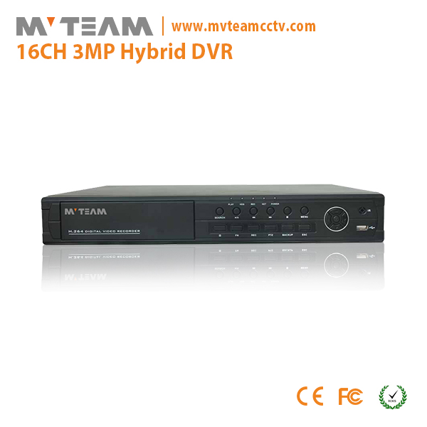 China Wholesale Price HD 3MP 16 Channel Hybrid DVR(6416H300)