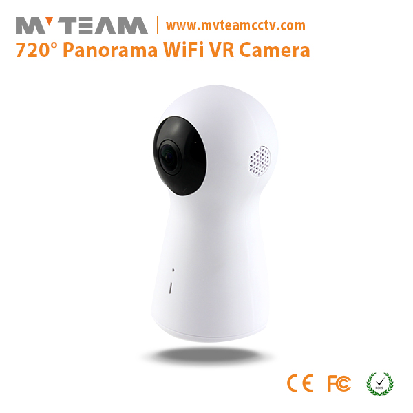 H.264 1080P 2MP واي فاي 720 درجة بانوراما كاميرا VR مع 2PCS فيش عدسة