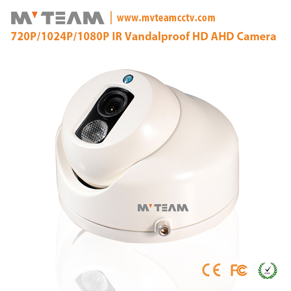 最新的安全系统，防水防尘防暴LED阵列红外半球摄像机AHD