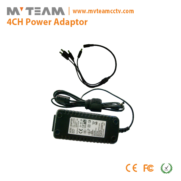 MVTEAM 1-in and 4-out CCTV Power Adaptor(MVT-DY04)