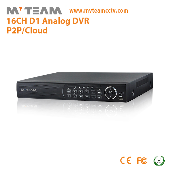 P2P MVTEAM 16 canaux Full D1 DVR