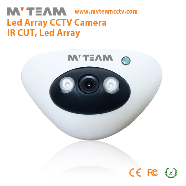 MVTEAM Dome Security Camera 900TVL 2pcs LED Array CCTV Analog Camera MVT D3041N