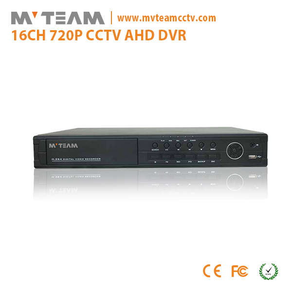 MVTEAM热卖高清混合数字视频录像机16频道AH6416H