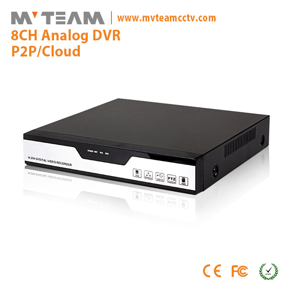 MVTEAM Hot Selling 8ch H.264 DVR