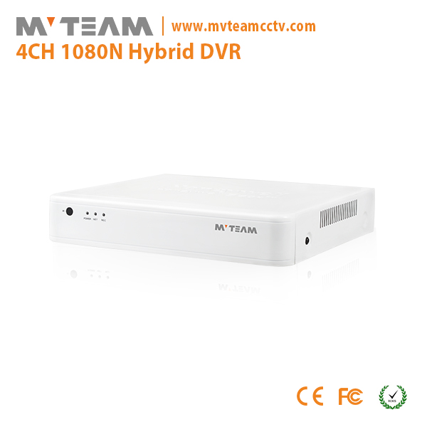 迷你尺寸四路1080N AHD TVI CVI CVBS IP混合ħ264独立DVR（6704H80H）
