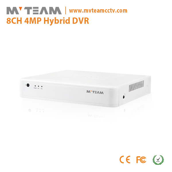 新技术 4MP AHD TVI CVI IP CVBS 混合 8 通道 DVR(6708H400)