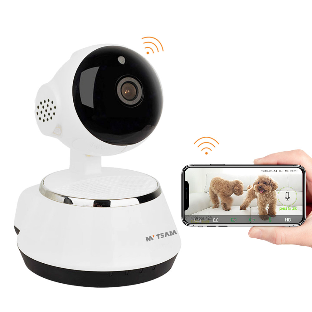 WiFi Pet Camera Indoor Dog Monitor Human Tracking Home Security Camera