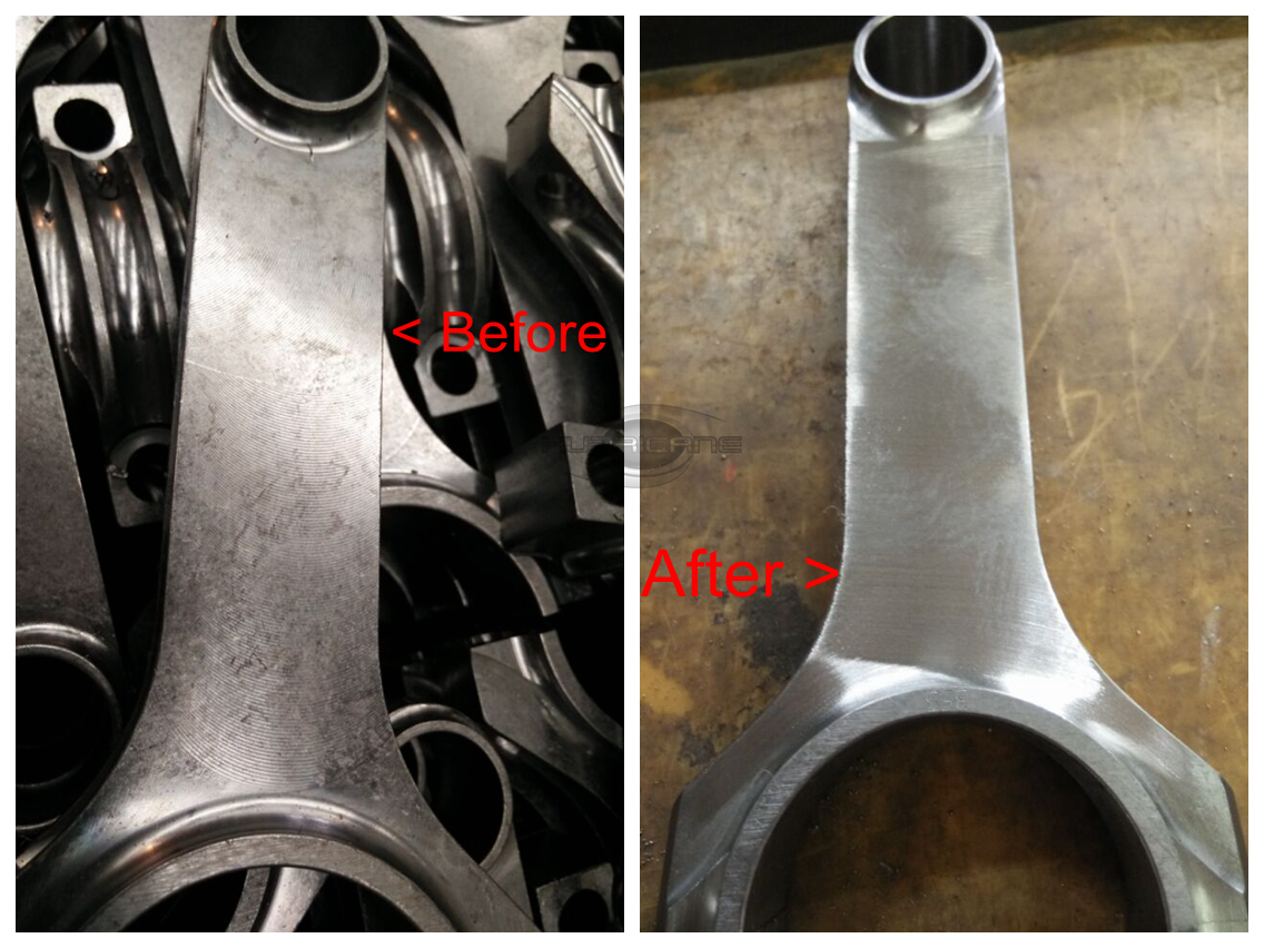 Connecting rods Shot Peening and MircoPolishing