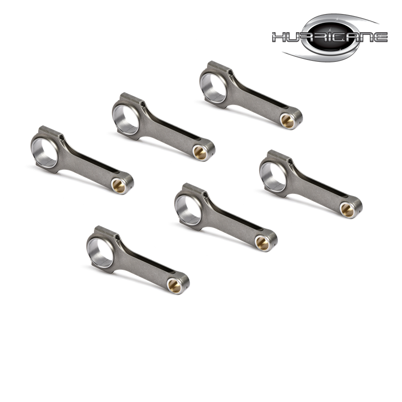 4340 Forged Steel 6.000" H-beam Connecting rods set for Nissan RB30