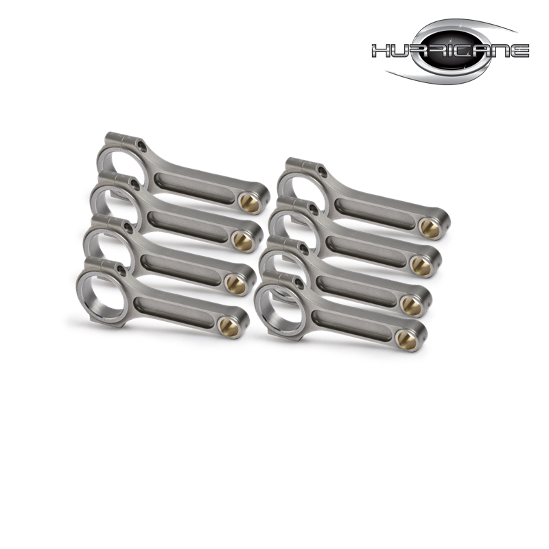 4340 forged steel I-beam connecting rod set for Chevrolet small block LS1 LS2 LS6 6.125
