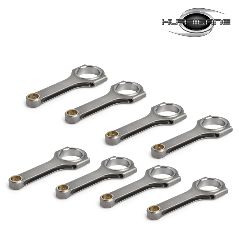 6.200 C/C length, Ford h beam connecting rod set for 351 WINDSOR
