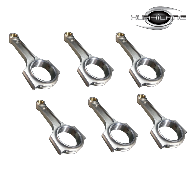 4340 Steel connecting rod set for Honda J35,158.5mm rod length