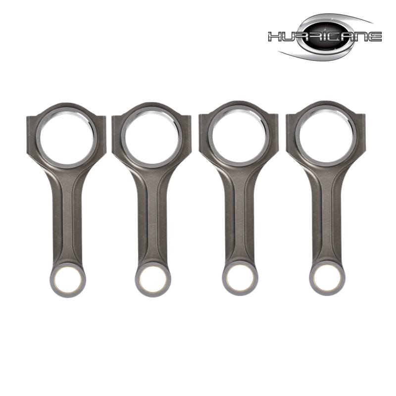 Forged X-Beam Steel Connecting Rod for Nissan SR20 136.3mm Set of 4