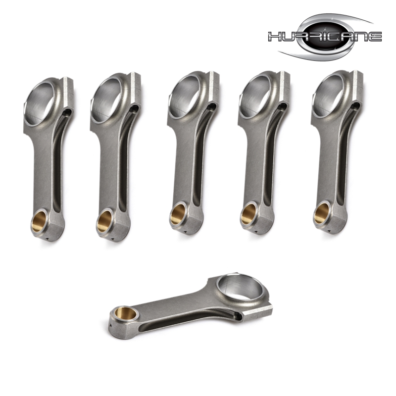 H-Beam Connecting Rods for Toyota 1FZ 1FZFE 154mm Rod Length 6PCS