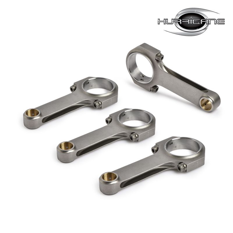 Hurricane 4340 5.394" H-Beam Connecting Rods, Chevy Journals, 3/8" ARP 2000 Bolts, Balanced, Set of 4