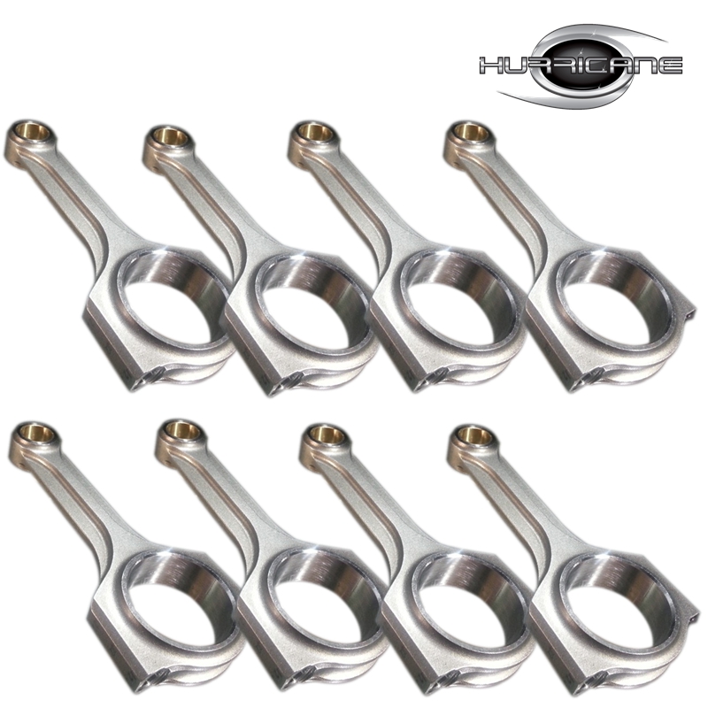 Pontiac 455 6.625" 4340 Forged X-beam Connecting Rods Sets of 8pcs