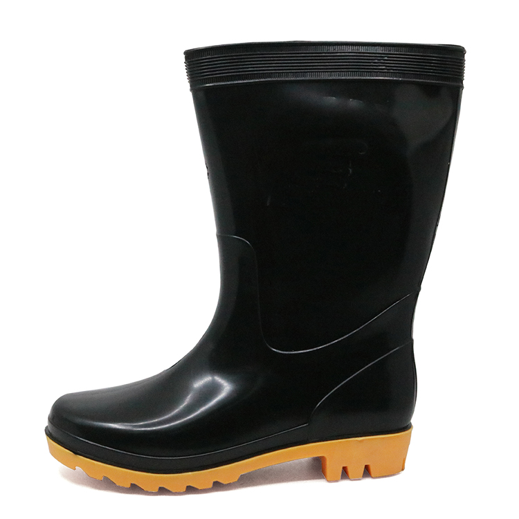 Bottes De Pluie En Pvc Résistantes À Lhuile Aux Acides Et - Temu