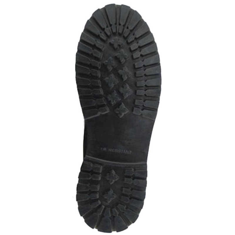 China 4 inch corrected leather goodyear welted safety shoes manufacturer