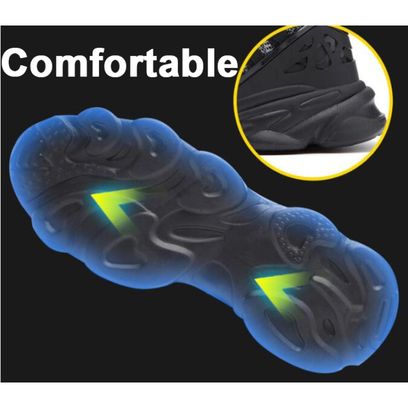China 605 Shock absorption super light anti puncture breathable sneakers safety shoes manufacturer