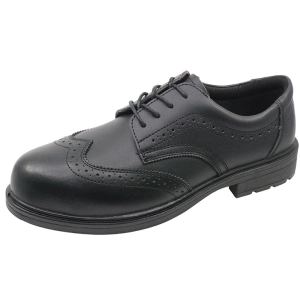 BS001 нескользящий антистатический металл бесплатно мода мужская офис исполнительной безопасности обувь композитный палец