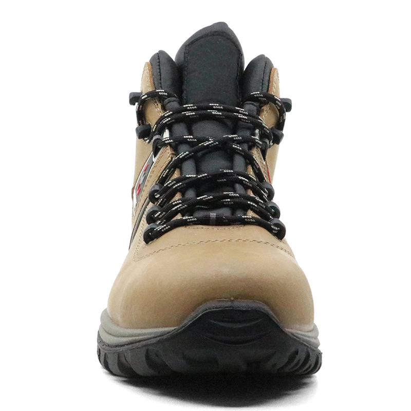 China BTA035 CE approved anti slip leather composite toe chile safety shoes for work manufacturer