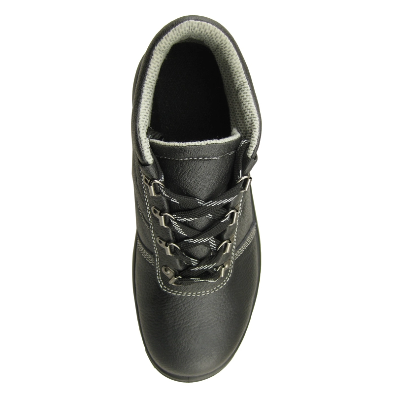 China Buffalo leather PU sole steel toe safety shoes manufacturer