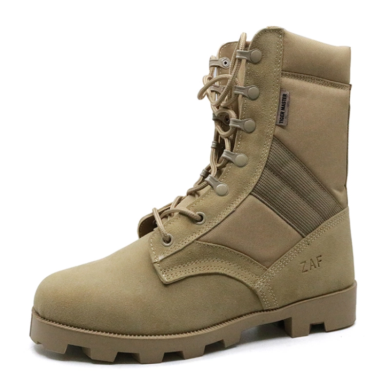 China DESERT10 abrasion resistant rubber sole desert military army boots manufacturer