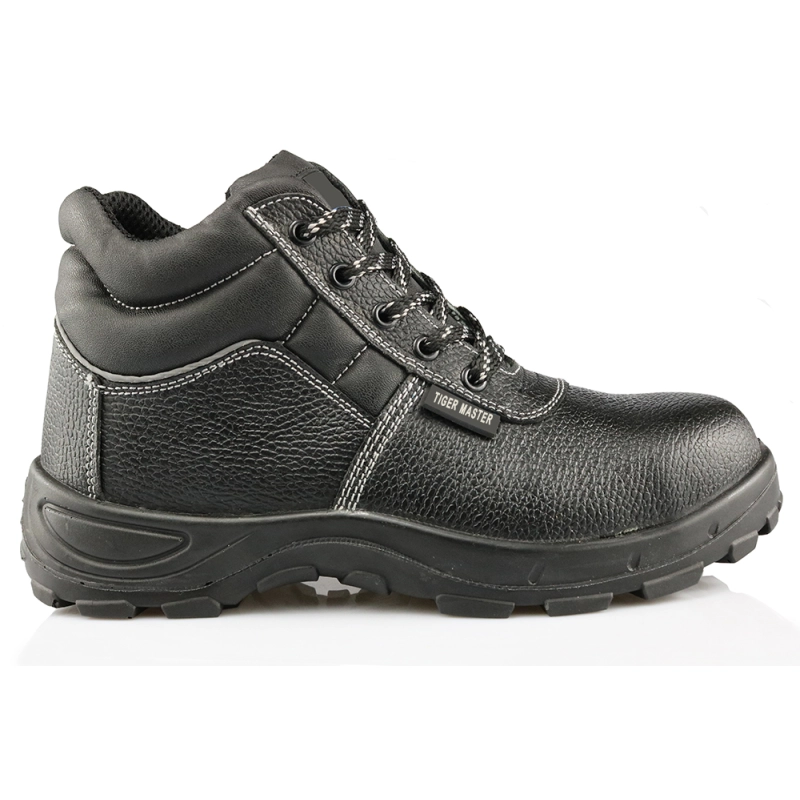 China DTA009 S1-P standard deltaplus sole leather safety shoes manufacturer