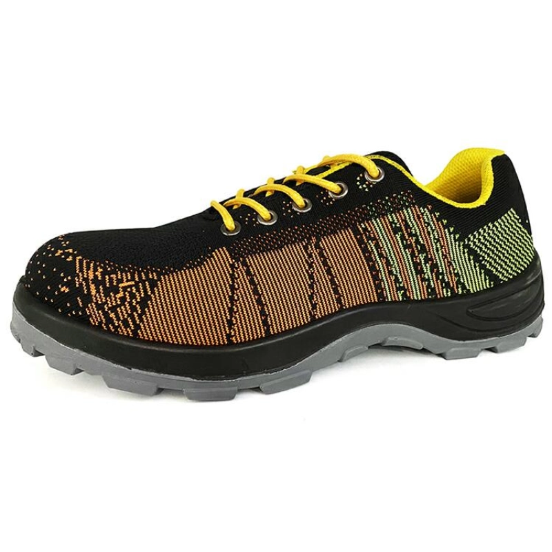 China DTA039 Anti slip steel toe prevent puncture breathable sport safety shoes men manufacturer