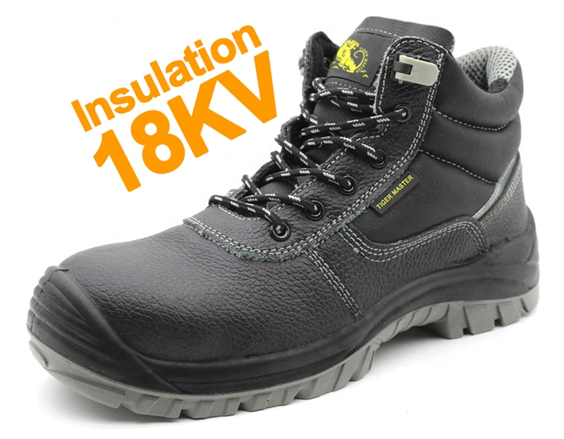 China EH7201 Non-slip composite toe anti puncture insulation 18KV safety shoe for electrician manufacturer