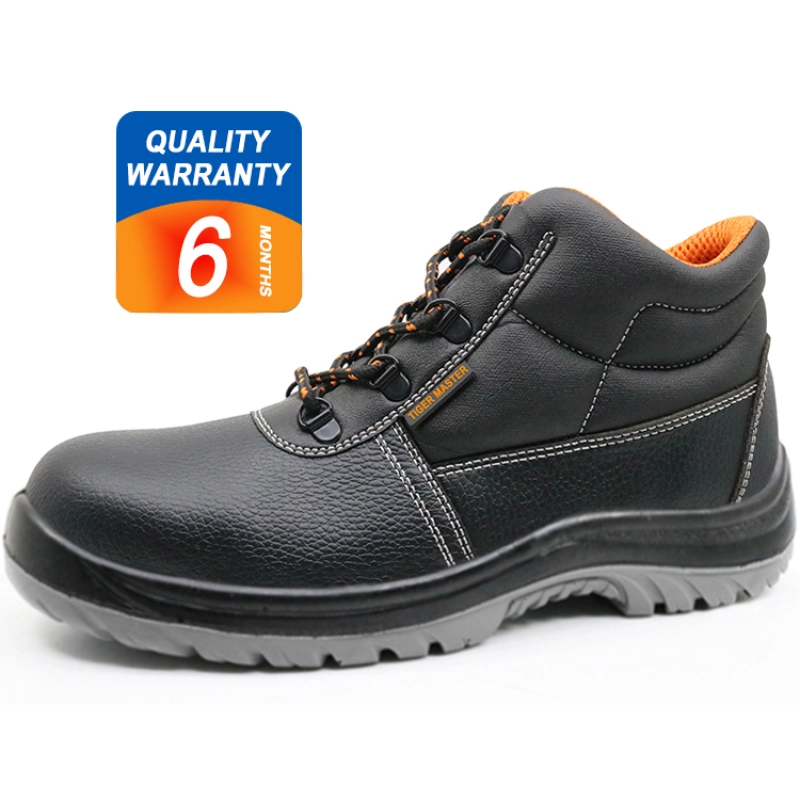 China ENS028 high ankle anti static men safety boots with steel toe manufacturer