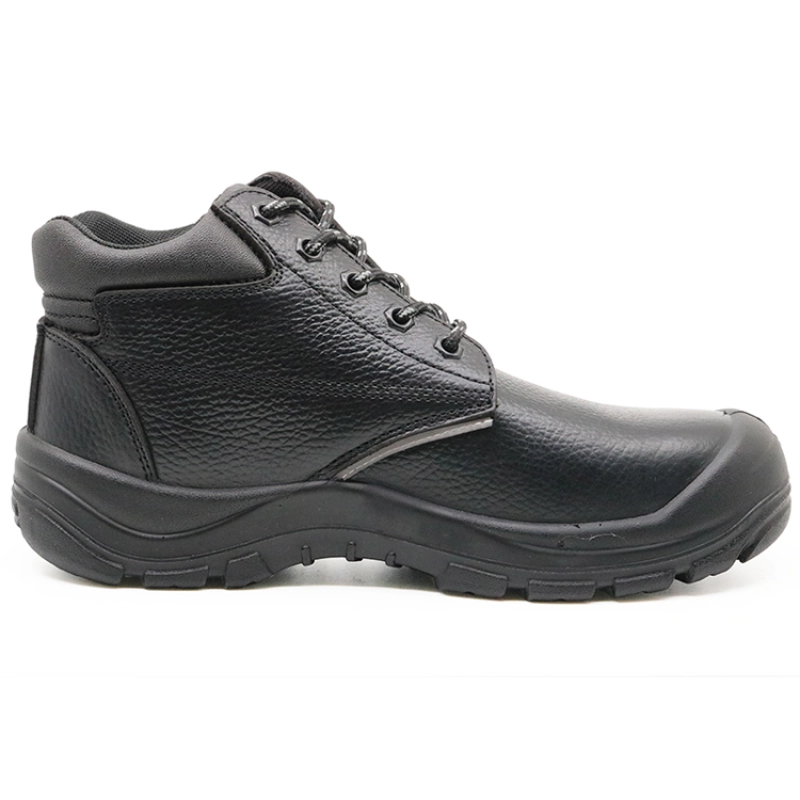 China ENS029 buffalo leather oil acid resistant antistatic safety shoe for work manufacturer