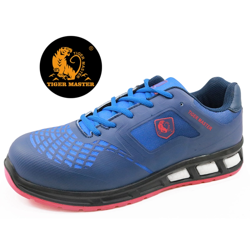 China ETPU23 light weight composite toe cap metal free safety shoes sport manufacturer