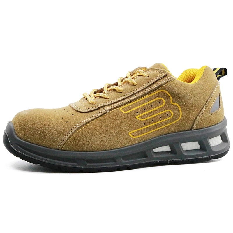 China ETPU35 slip resistant metal free fashionable airport safety shoes manufacturer