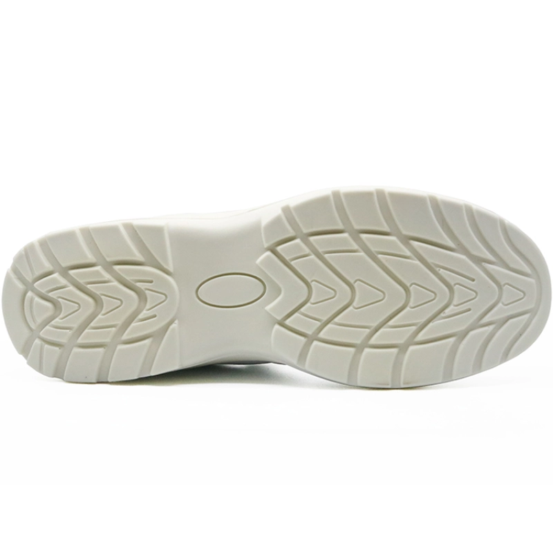 China FC001 fiberglass toe kevlar insole anti slip white safety shoes for kitchen manufacturer