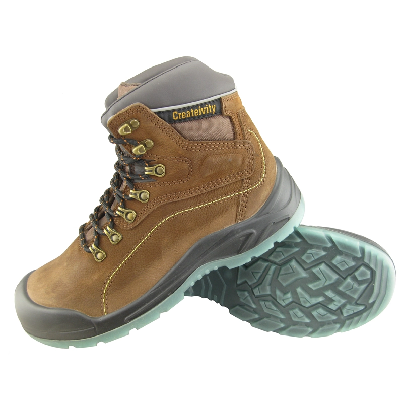 China Genuine leather pu tpu sole inudstrial safety shoes manufacturer